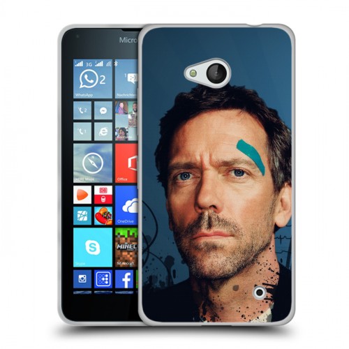 Дизайнерский пластиковый чехол для Microsoft Lumia 640 Доктор Хаус