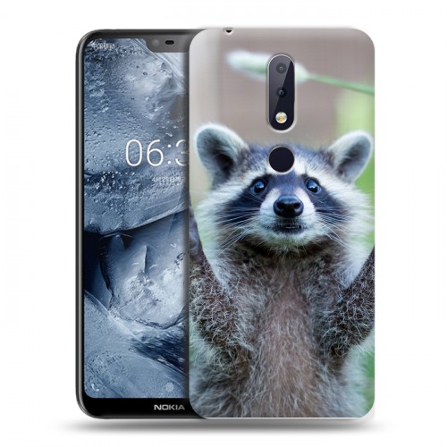 Дизайнерский пластиковый чехол для Nokia 6.1 Plus Грызуны