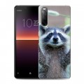 Дизайнерский силиконовый с усиленными углами чехол для Sony Xperia 10 II Грызуны