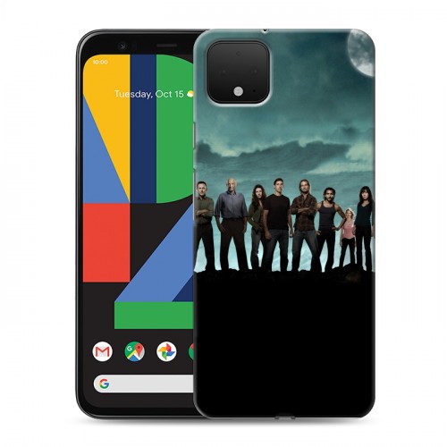 Дизайнерский пластиковый чехол для Google Pixel 4 Остаться в живых