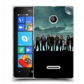 Дизайнерский пластиковый чехол для Microsoft Lumia 435 Остаться в живых