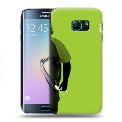 Дизайнерский пластиковый чехол для Samsung Galaxy S6 Edge Остаться в живых