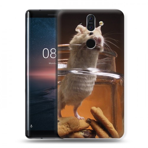 Дизайнерский пластиковый чехол для Nokia 8 Sirocco Грызуны