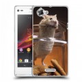 Дизайнерский пластиковый чехол для Sony Xperia L Грызуны