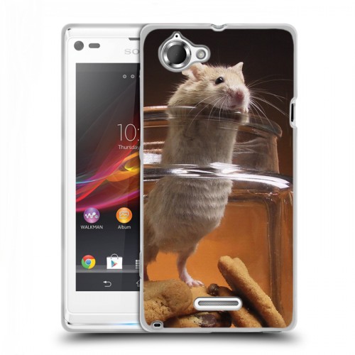 Дизайнерский пластиковый чехол для Sony Xperia L Грызуны