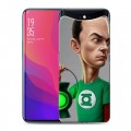 Дизайнерский силиконовый чехол для OPPO Find X Теория большого взрыва