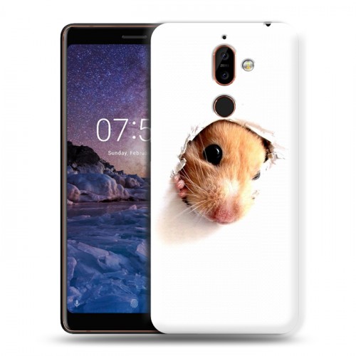 Дизайнерский пластиковый чехол для Nokia 7 Plus Грызуны