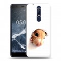 Дизайнерский пластиковый чехол для Nokia 5.1 Грызуны