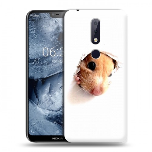 Дизайнерский пластиковый чехол для Nokia 6.1 Plus Грызуны