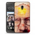 Дизайнерский пластиковый чехол для HTC Desire 700 Во все тяжкие