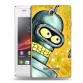 Дизайнерский пластиковый чехол для Sony Xperia E Футурама