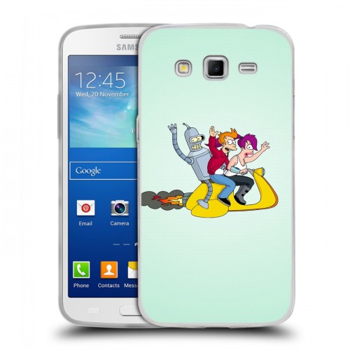 Дизайнерский пластиковый чехол для Samsung Galaxy Grand 2 Футурама
