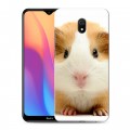 Дизайнерский силиконовый с усиленными углами чехол для Xiaomi RedMi 8A Грызуны