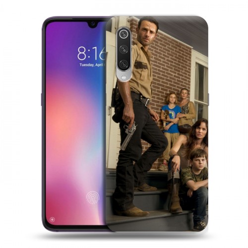 Дизайнерский силиконовый с усиленными углами чехол для Xiaomi Mi9 Ходячие мертвецы