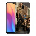 Дизайнерский силиконовый с усиленными углами чехол для Xiaomi RedMi 8A Ходячие мертвецы