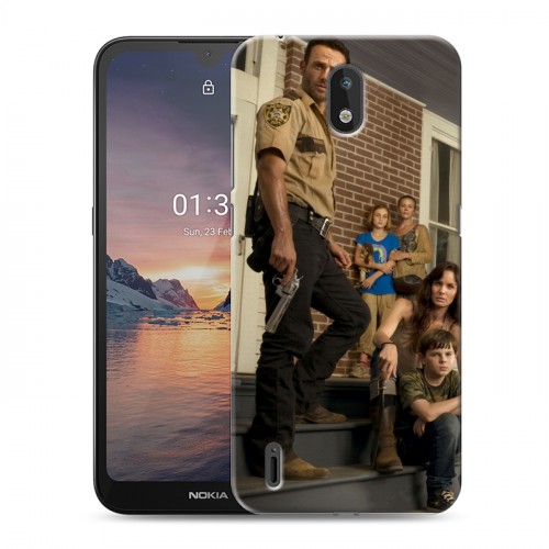 Дизайнерский силиконовый чехол для Nokia 1.3 Ходячие мертвецы