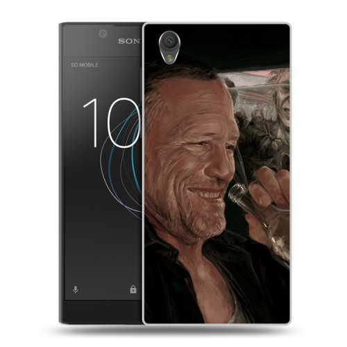 Дизайнерский пластиковый чехол для Sony Xperia L1 Ходячие мертвецы