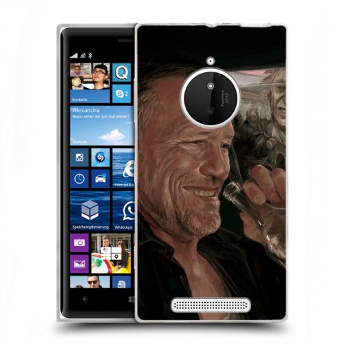 Дизайнерский пластиковый чехол для Nokia Lumia 830 Ходячие мертвецы