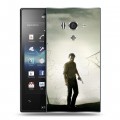 Дизайнерский пластиковый чехол для Sony Xperia acro S Ходячие мертвецы