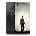 Дизайнерский пластиковый чехол для Sony Xperia L1 Ходячие мертвецы