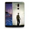 Дизайнерский пластиковый чехол для Nokia 7 Plus Ходячие мертвецы