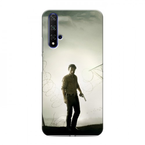 Дизайнерский силиконовый чехол для Huawei Honor 20 Ходячие мертвецы
