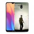 Дизайнерский силиконовый с усиленными углами чехол для Xiaomi RedMi 8A Ходячие мертвецы