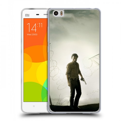 Дизайнерский силиконовый чехол для Xiaomi Mi Note Ходячие мертвецы