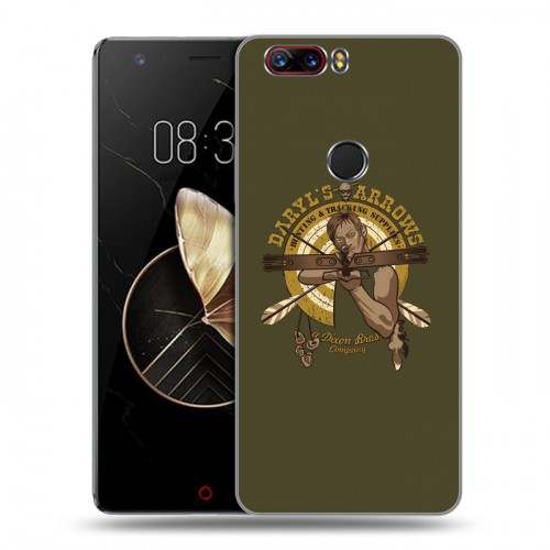 Дизайнерский пластиковый чехол для ZTE Nubia Z17 Ходячие мертвецы