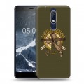 Дизайнерский пластиковый чехол для Nokia 5.1 Ходячие мертвецы