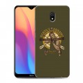 Дизайнерский силиконовый с усиленными углами чехол для Xiaomi RedMi 8A Ходячие мертвецы