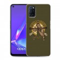 Дизайнерский пластиковый чехол для OPPO A52 Ходячие мертвецы