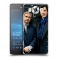 Дизайнерский пластиковый чехол для Microsoft Lumia 950 Шерлок