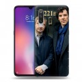 Дизайнерский силиконовый с усиленными углами чехол для Xiaomi Mi9 Шерлок