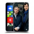 Дизайнерский пластиковый чехол для Nokia Lumia 620 Шерлок