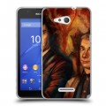 Дизайнерский пластиковый чехол для Sony Xperia E4g Шерлок