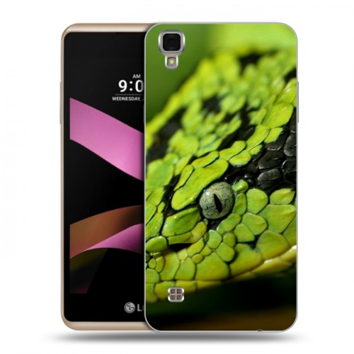 Дизайнерский пластиковый чехол для LG X Style Змеи