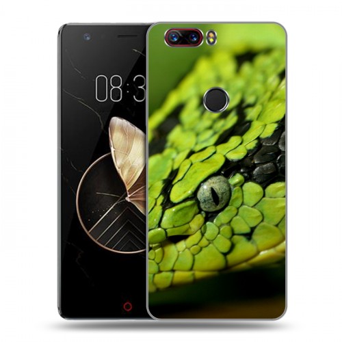 Дизайнерский пластиковый чехол для ZTE Nubia Z17 Змеи