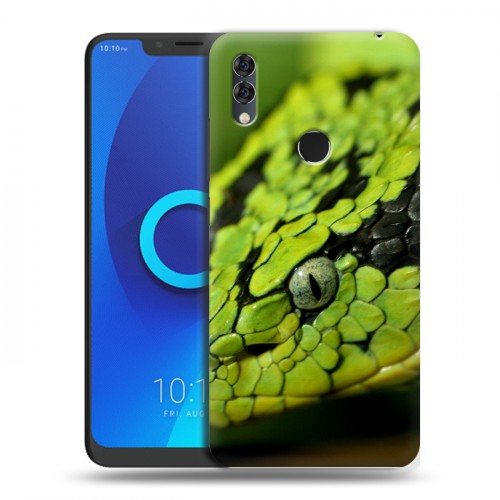 Дизайнерский силиконовый чехол для Alcatel 5V Змеи