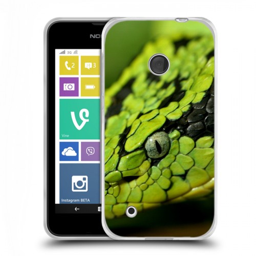 Дизайнерский пластиковый чехол для Nokia Lumia 530 Змеи