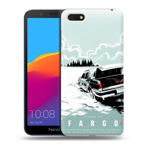 Дизайнерский пластиковый чехол для Huawei Honor 7A Фарго
