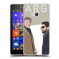 Дизайнерский пластиковый чехол для Microsoft Lumia 540 Фарго