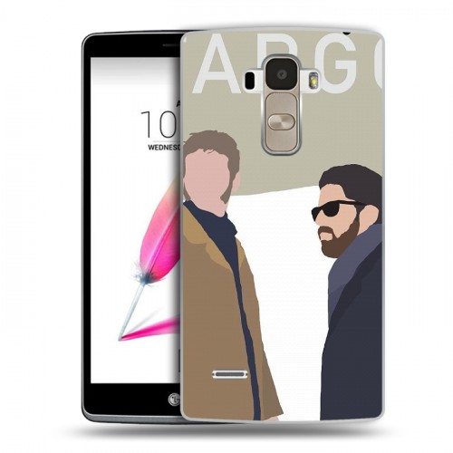 Дизайнерский пластиковый чехол для LG G4 Stylus Фарго