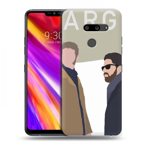 Дизайнерский пластиковый чехол для LG G8 ThinQ Фарго