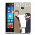 Дизайнерский пластиковый чехол для Microsoft Lumia 435 Фарго