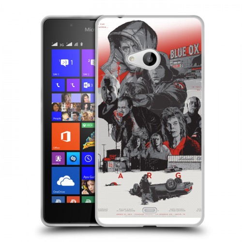 Дизайнерский пластиковый чехол для Microsoft Lumia 540 Фарго