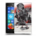 Дизайнерский пластиковый чехол для Microsoft Lumia 435 Фарго