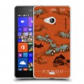 Дизайнерский пластиковый чехол для Microsoft Lumia 540 Фарго