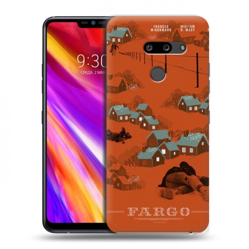 Дизайнерский пластиковый чехол для LG G8 ThinQ Фарго