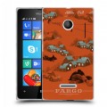 Дизайнерский пластиковый чехол для Microsoft Lumia 435 Фарго